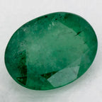 1.11 Carat Oval Natural Green Emerald