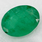 1.12 Carat Oval Natural Green Emerald