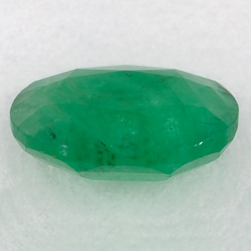 1.12 Carat Oval Natural Green Emerald
