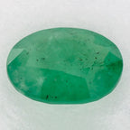 1.15 Carat Oval Natural Green Emerald