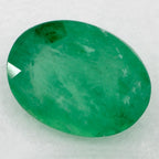 1.18 Carat Oval Natural Green Emerald