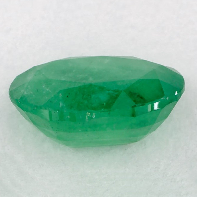 1.18 Carat Oval Natural Green Emerald