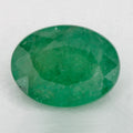 1.20 Carat Oval Natural Green Emerald
