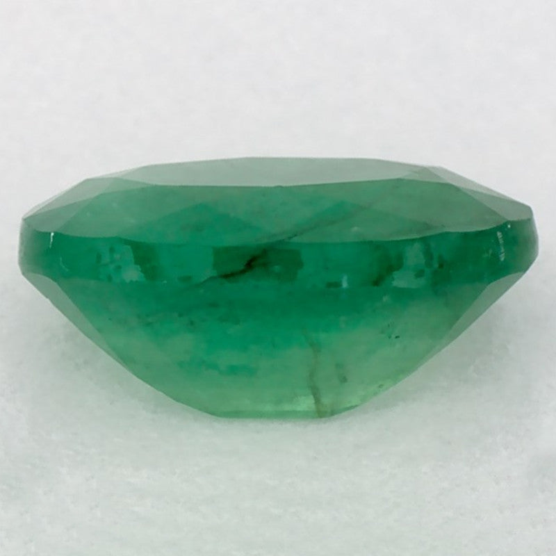 1.20 Carat Oval Natural Green Emerald