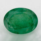 1.20 Carat Oval Natural Green Emerald