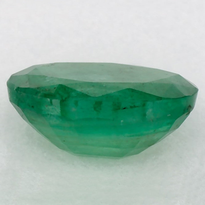 1.20 Carat Oval Natural Green Emerald