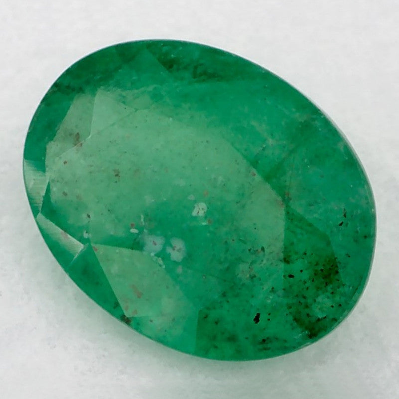 1.01 Carat Oval Natural Green Emerald