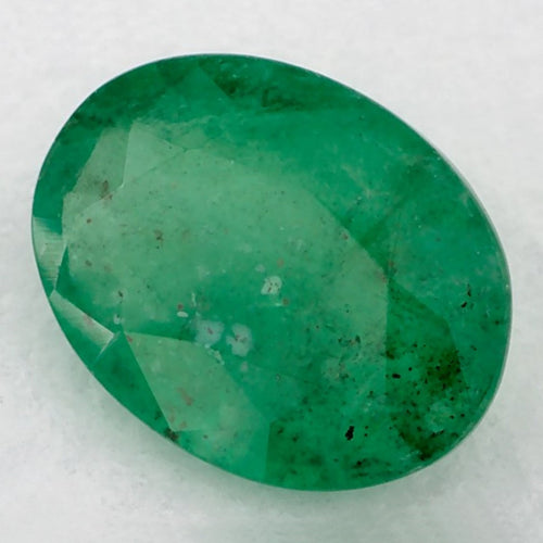 1.01 Carat Oval Natural Green Emerald