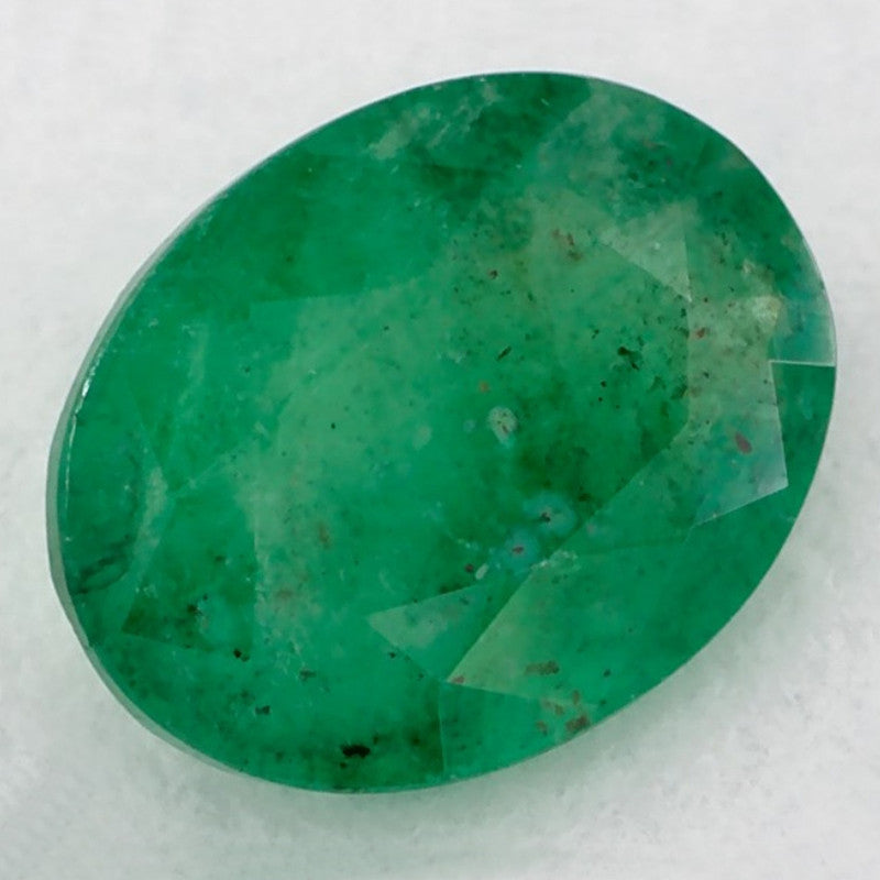 1.01 Carat Oval Natural Green Emerald