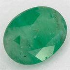 1.04 Carat Oval Natural Green Emerald