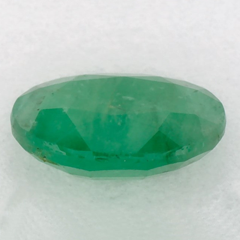 1.04 Carat Oval Natural Green Emerald