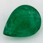1.03 Carat Pear Natural Green Emerald