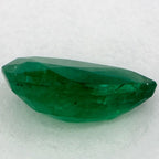 0.95 Carat Pear Natural Green Emerald