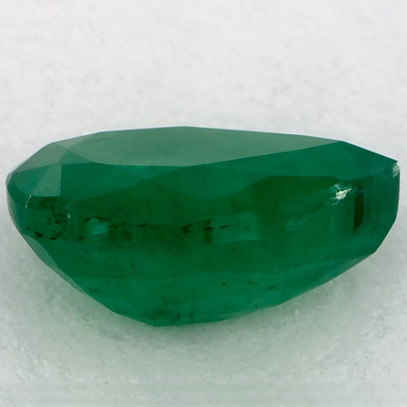1.37 Carat Pear Natural Green Emerald