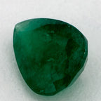 1.58 Carat Pear Natural Green Emerald