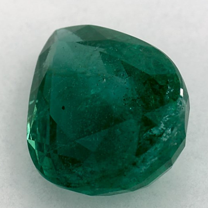 3.45 Carat Pear Natural Green Emerald