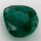 3.45 Carat Pear Natural Green Emerald