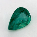 2.66 Carat Pear Natural Green Emerald