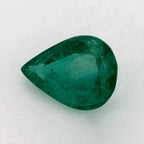 2.72 Carat Pear Natural Green Emerald