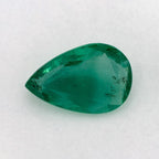 1.88 Carat Pear Natural Green Emerald