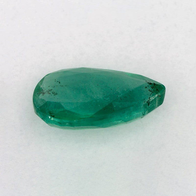 1.88 Carat Pear Natural Green Emerald