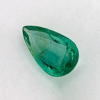 1.93 Carat Pear Natural Green Emerald