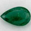 1.83 Carat Pear Natural Green Emerald