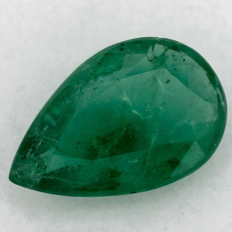1.83 Carat Pear Natural Green Emerald