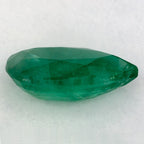 1.87 Carat Pear Natural Green Emerald