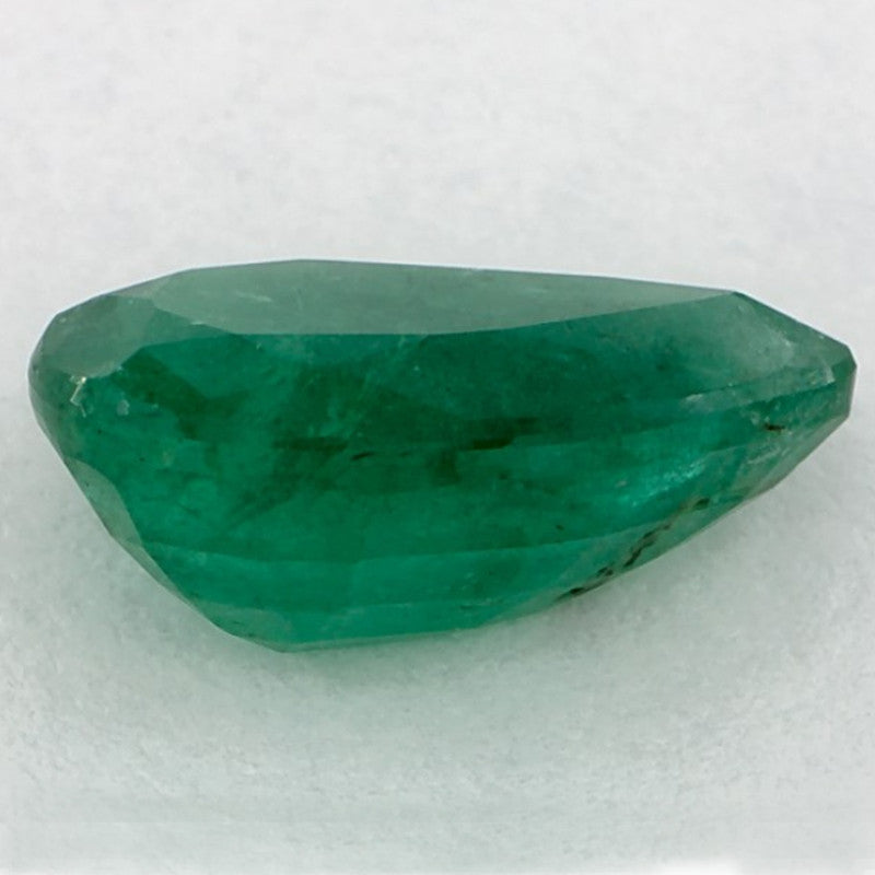 1.91 Carat Pear Natural Green Emerald