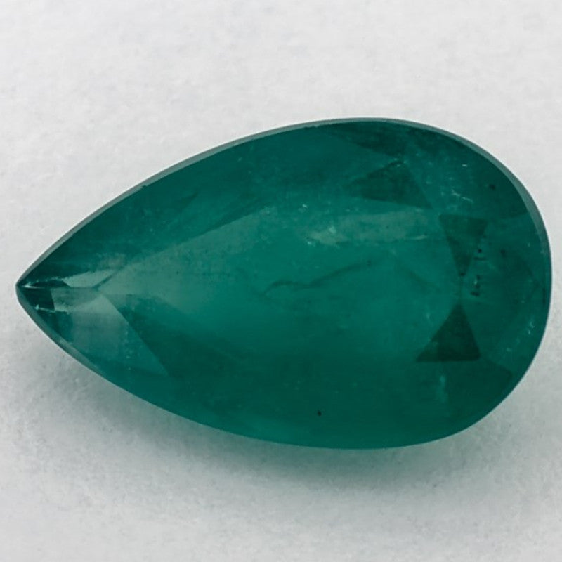 2.02 Carat Pear Natural Green Emerald