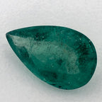 2.04 Carat Pear Natural Green Emerald