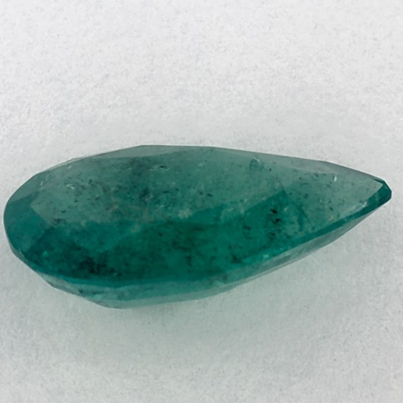 2.04 Carat Pear Natural Green Emerald