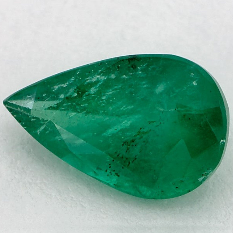 2.36 Carat Pear Natural Green Emerald