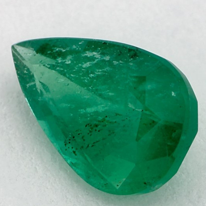 2.36 Carat Pear Natural Green Emerald
