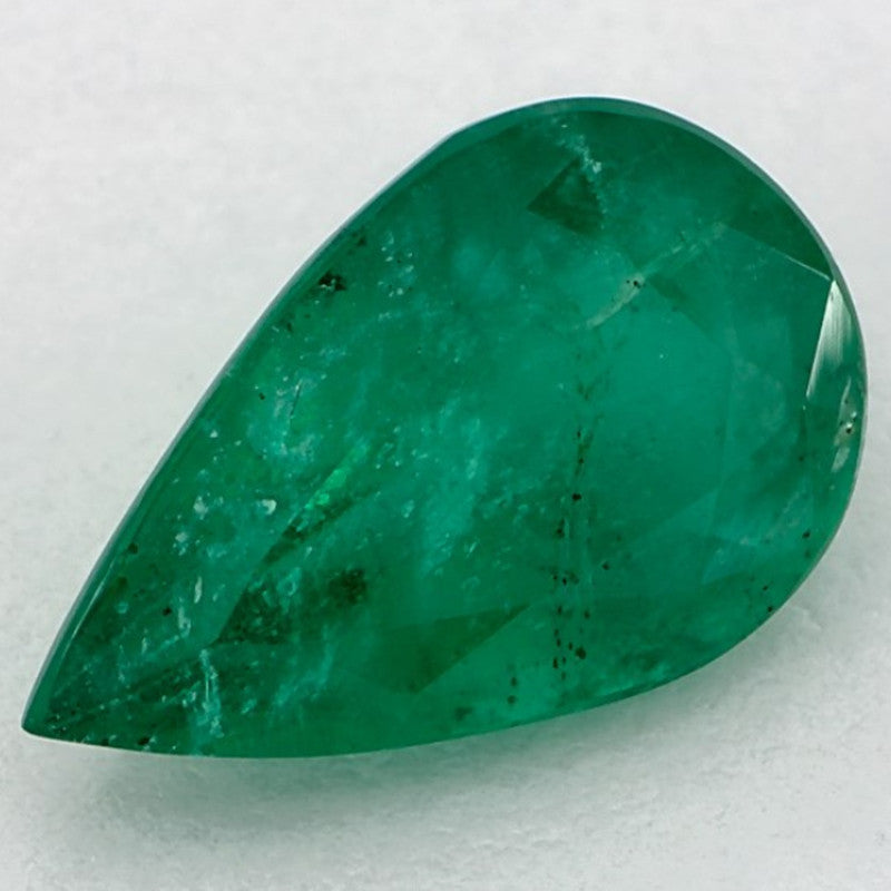 2.36 Carat Pear Natural Green Emerald