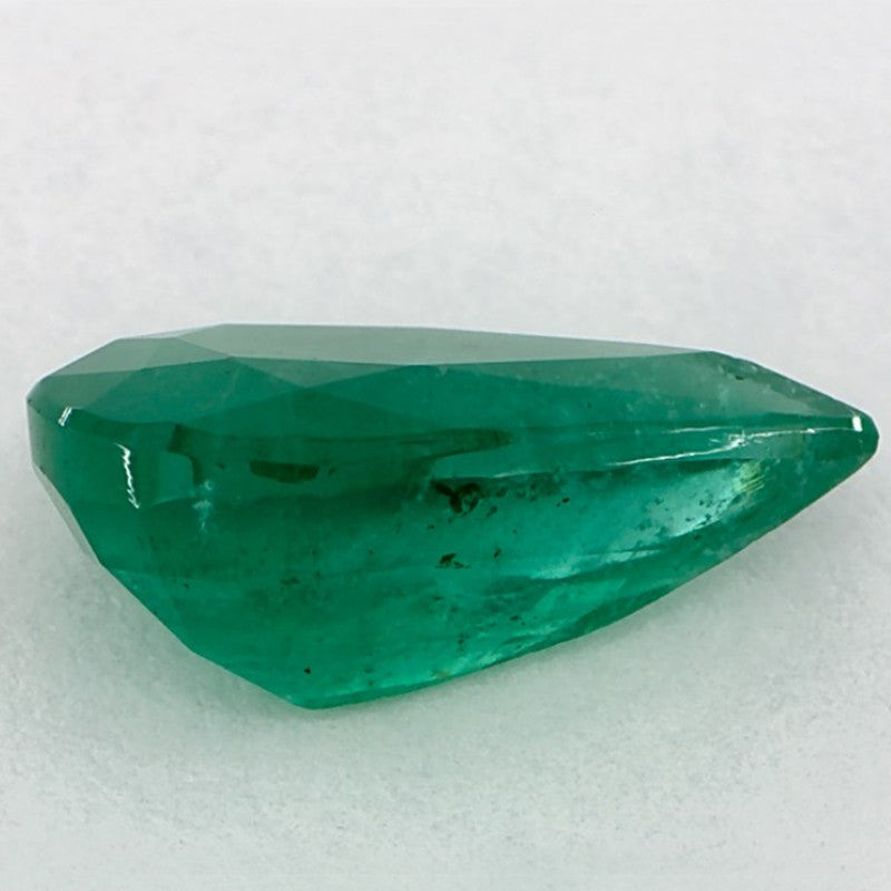 2.36 Carat Pear Natural Green Emerald