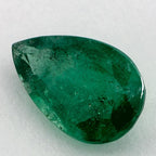 2.69 Carat Pear Natural Green Emerald