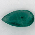 2.74 Carat Pear Natural Green Emerald