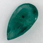 2.74 Carat Pear Natural Green Emerald