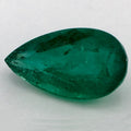 4.06 Carat Pear Natural Green Emerald