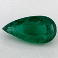 4.35 Carat Pear Natural Green Emerald