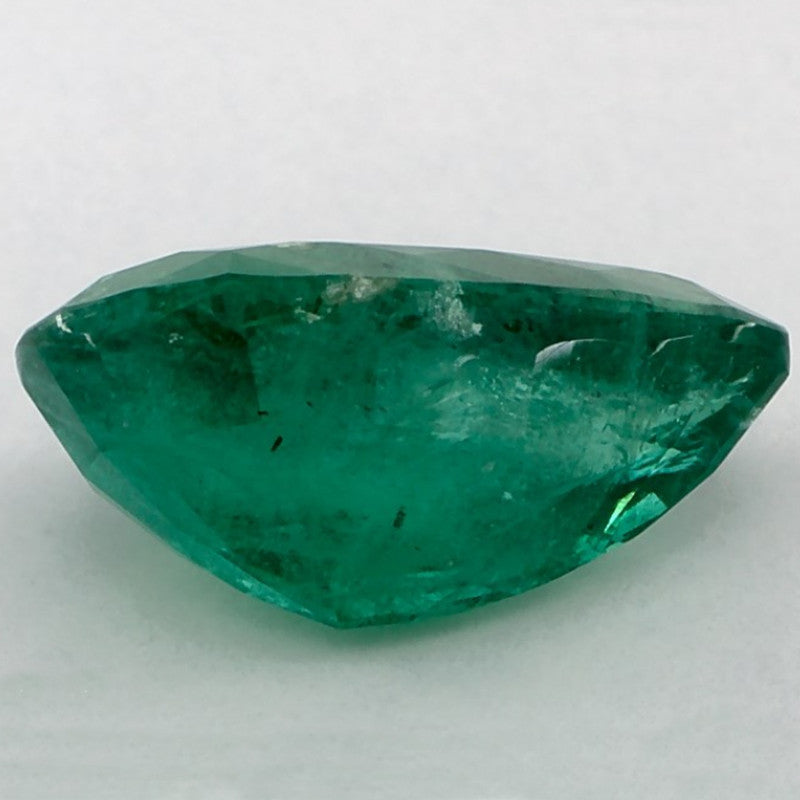 5.16 Carat Pear Natural Green Emerald
