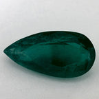 5.30 Carat Pear Natural Green Emerald