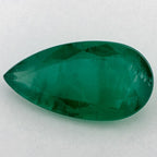 5.37 Carat Pear Natural Green Emerald