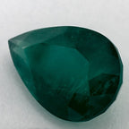 5.37 Carat Pear Natural Green Emerald