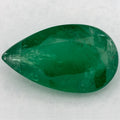 1.62 Carat Pear Natural Green Emerald