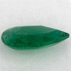 1.62 Carat Pear Natural Green Emerald