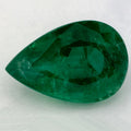 5.15 Carat Pear Natural Green Emerald