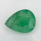 1.05 Carat Pear Natural Green Emerald